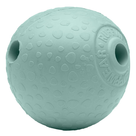 Ruffwear Huckama Rubber Throw Dog Toy Heliotrope Purple-Sage Green-Campfire Orange #- 53 Degrees North 