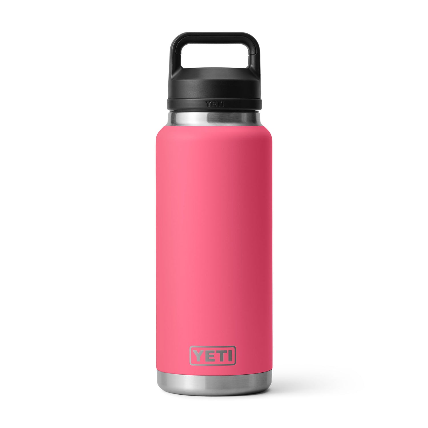 YETI Rambler 36oz (1065 ml) Bottle with Chug Cap Black Forest Green-Ultramarine-Firefly Yellow-Tropical Pink-Navy #- 53 Degrees North 