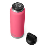YETI Rambler 46 oz (1.4 L) Bottle with Chug Cap Black Forest Green-Tropical Pink-Rescue Red-Navy #- 53 Degrees North 