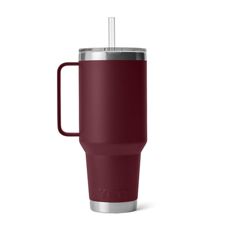 YETI Rambler 42oz (1242 ml) Straw Mug Black Forest Green-Tropical Pink-Big Sky Blue-Moonstone/Red Quartz-Sandstone Pink #- 53 Degrees North 