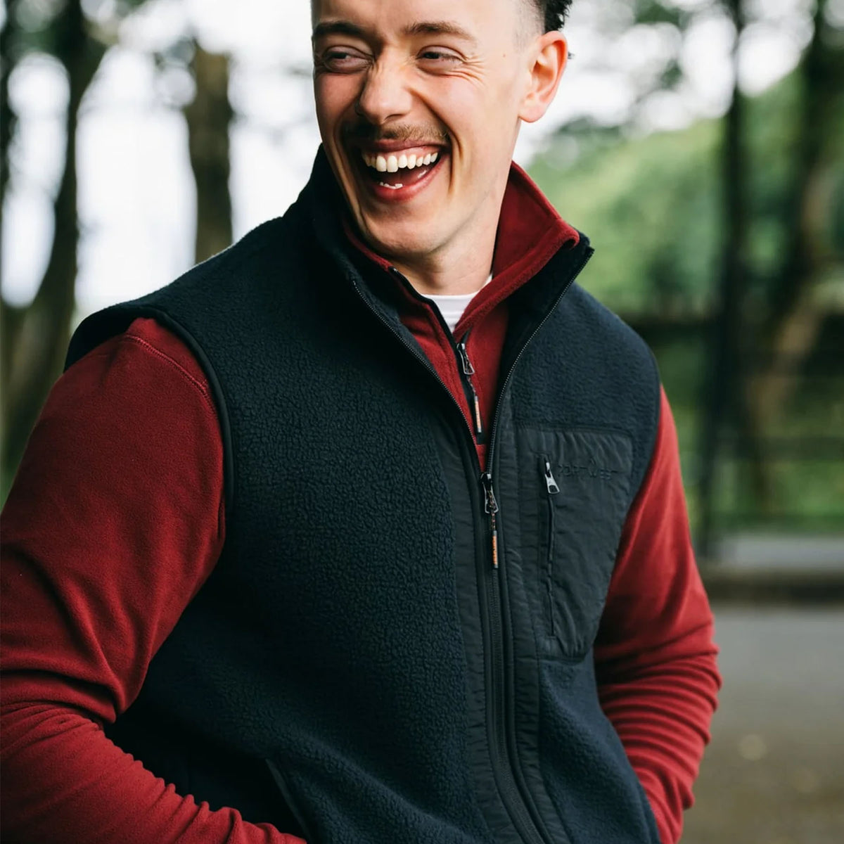Men's Aran Gilet