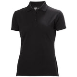 Helly Hansen Workwear Women's Manchester Polo Black / X-Small-Black / Small-Black / Medium-Black / Large-Black / X-Large #- 53 Degrees North 