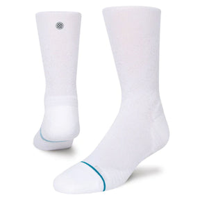 Stance Run Light Crew Socks White / Medium (UK 5.5-8)-White / Large (UK 8.5-11.5) #- 53 Degrees North 