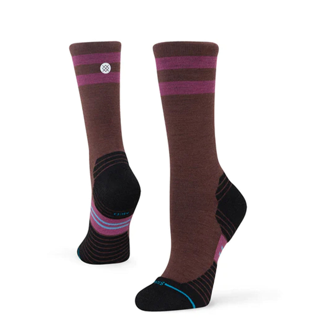 Stance Light Wool Crew Socks #color_dark-brown