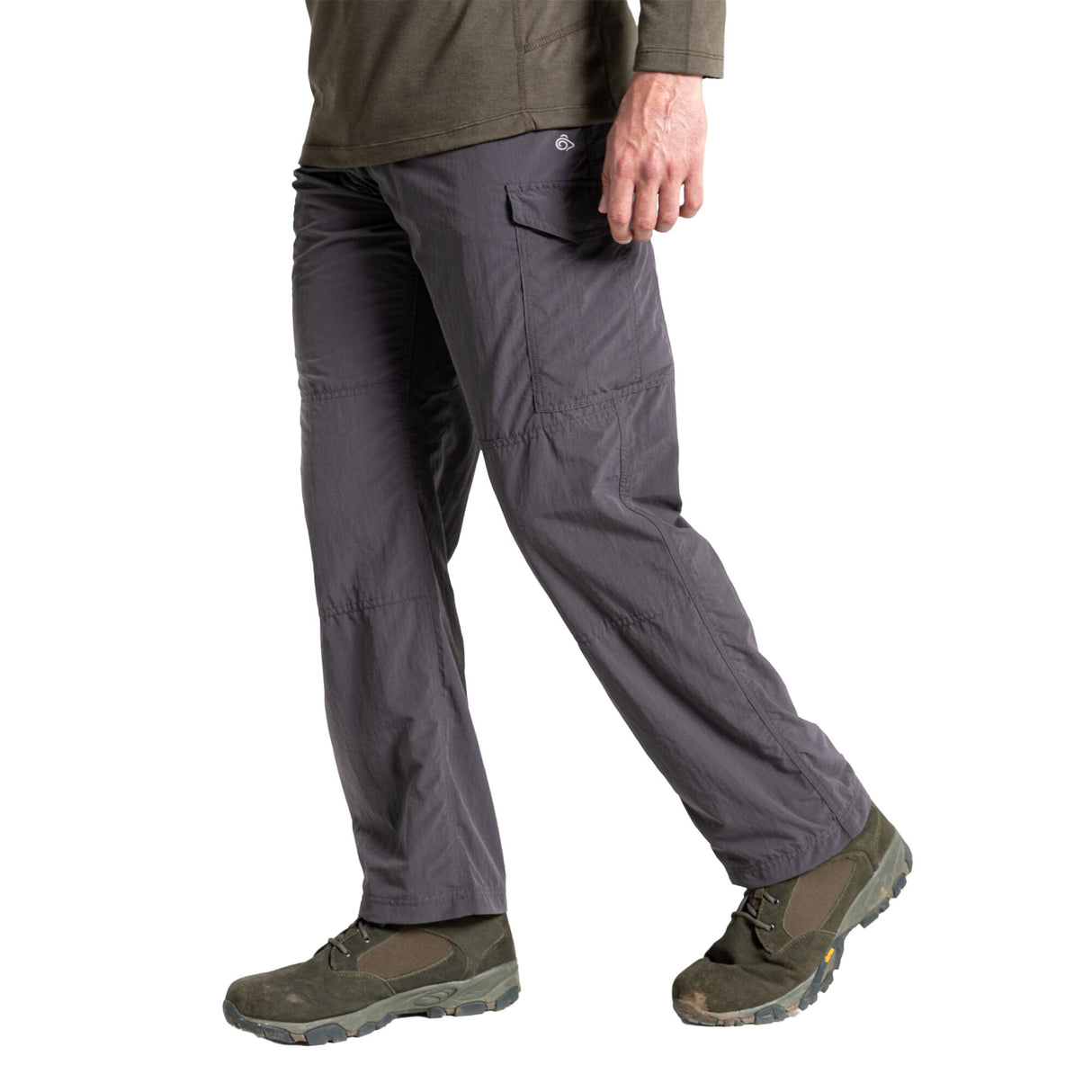 Craghoppers Men's Nosilife Cargo II Trousers Black Pepper / Small-Black Pepper / Medium-Black Pepper / Large-Black Pepper / X-Large-Black Pepper / XX-Large #- 53 Degrees North 