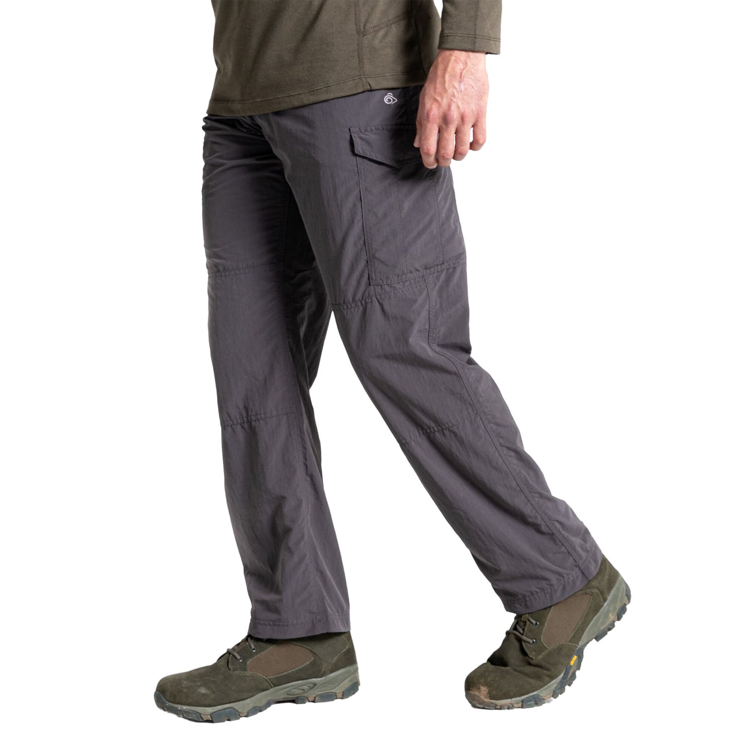 Craghoppers Men's Nosilife Cargo II Trousers Black Pepper / Small-Black Pepper / Medium-Black Pepper / Large-Black Pepper / X-Large-Black Pepper / XX-Large #- 53 Degrees North 