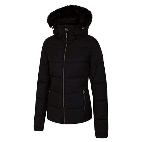 Dare 2b Women's Glamorize IV Ski Jacket Black / X-Small-Black / Small-Black / Medium-Black / Large-Black / X-Large #- 53 Degrees North 