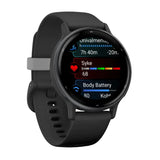Garmin Vivoactive 5 AMOLED Sports Smartwatch Metallic Navy-Metallic Orchid-Slate #- 53 Degrees North 
