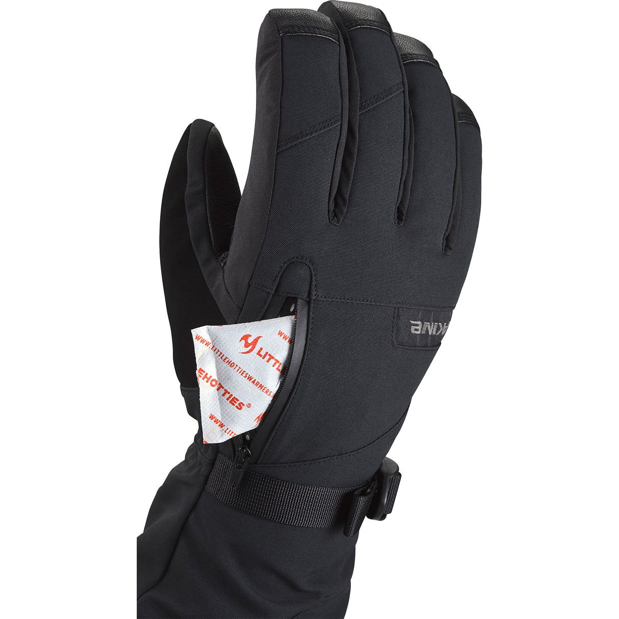 Dakine Men's Leather Titan GORE-TEX Gloves Black / Small-Black / Medium-Black / Large-Black / X-Large #- 53 Degrees North 