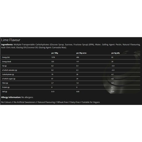 TORQ Energy Jellies Berries-Lime-Orange #- 53 Degrees North 