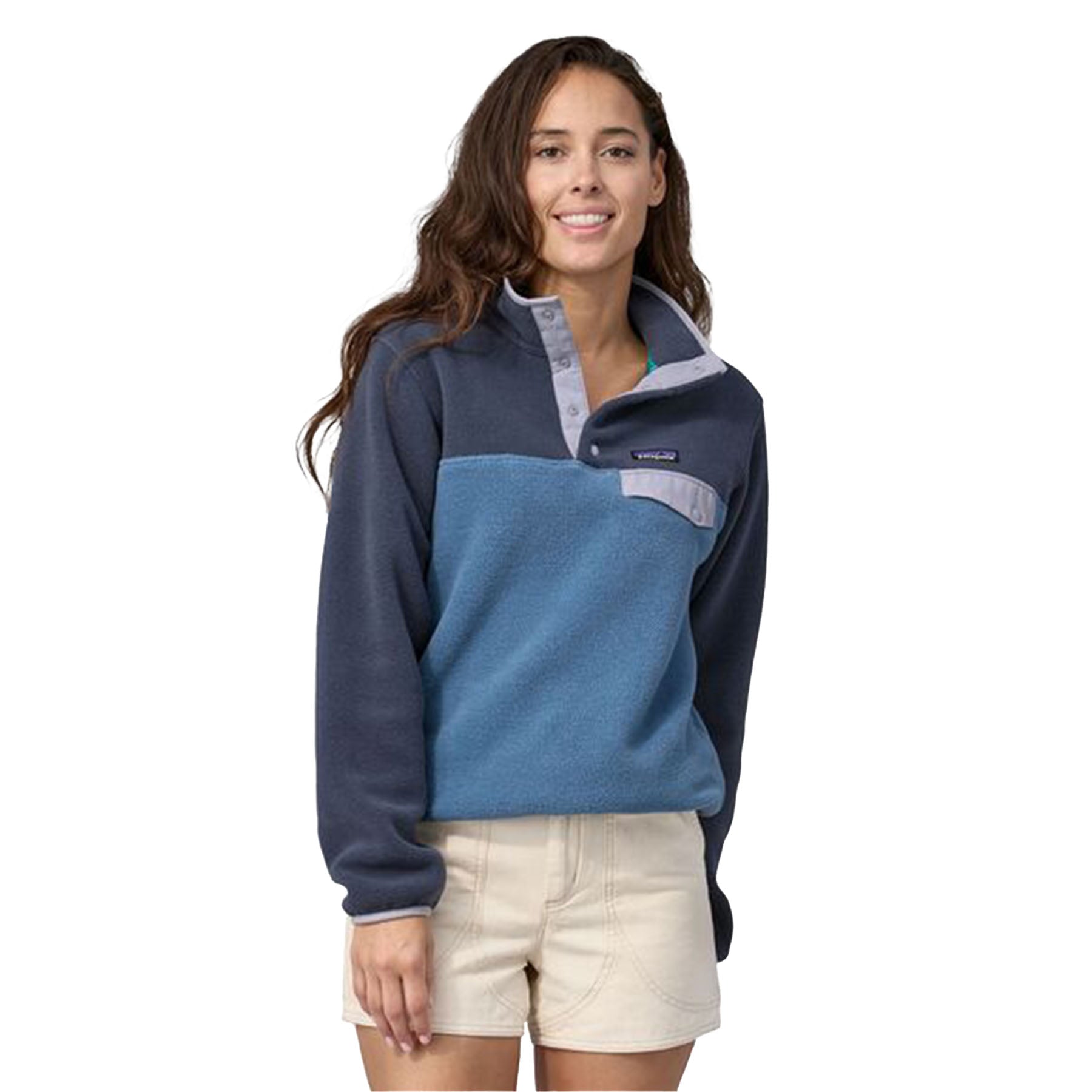 Women s Lightweight Synch Snap T Fleece Pullover 53 Degrees North