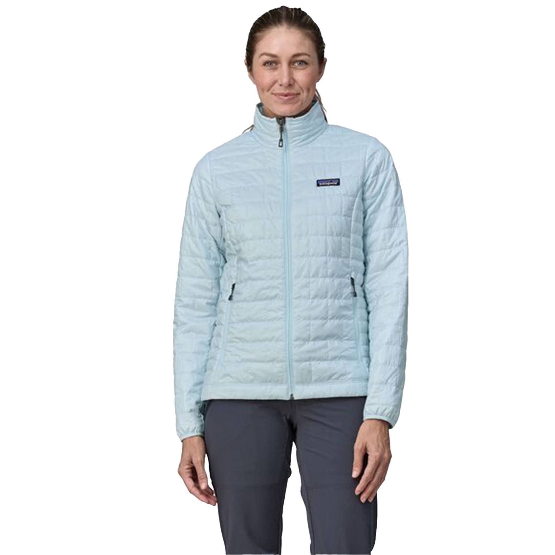 Patagonia Women's Nano Puff Jacket #color_chilled-blue