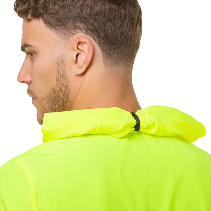 Ronhill Men's Tech Afterhours Jacket #color_fluo-yellow-charcoal-reflect