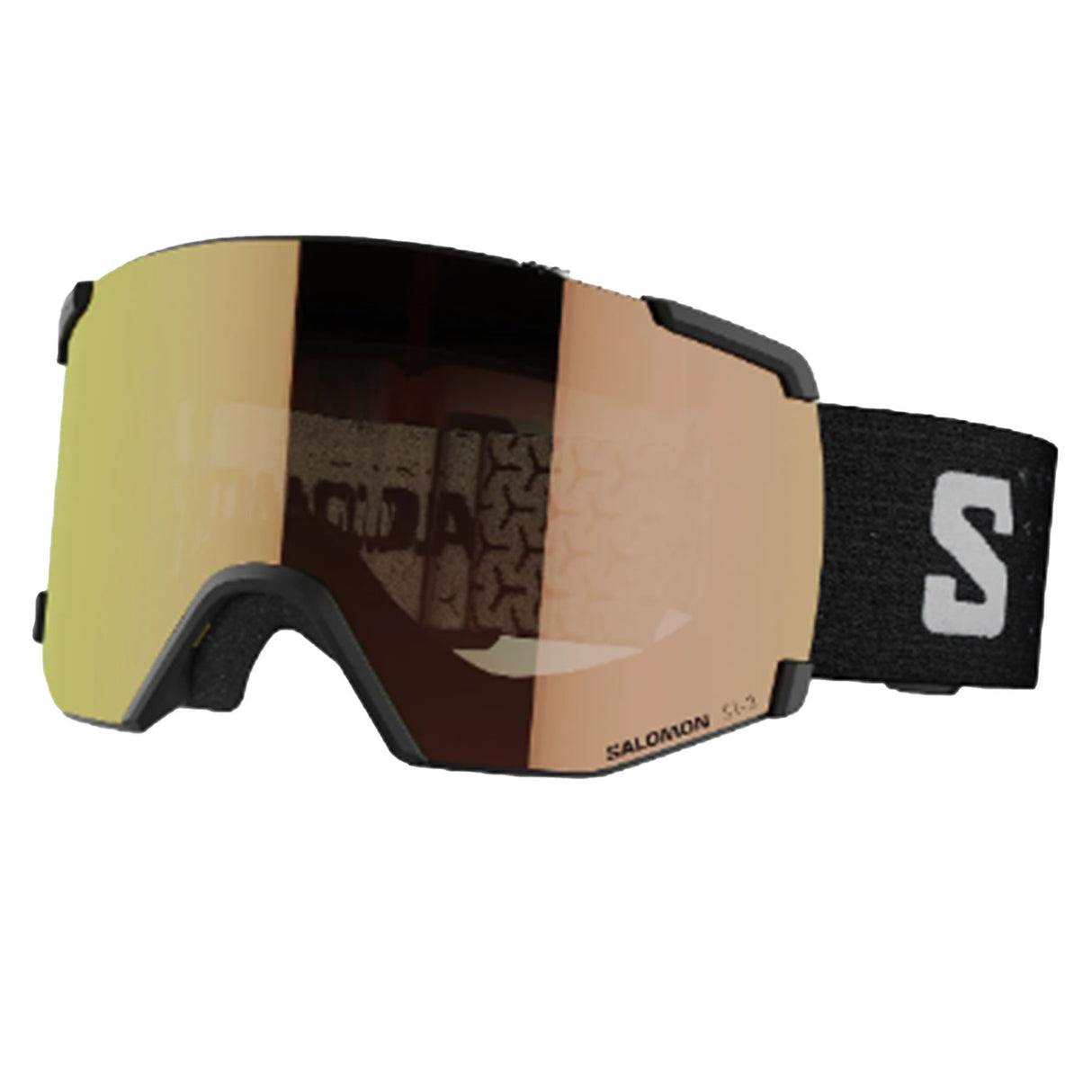 Salomon S/View Photochromatic Ski Goggles Black/Red #- 53 Degrees North 