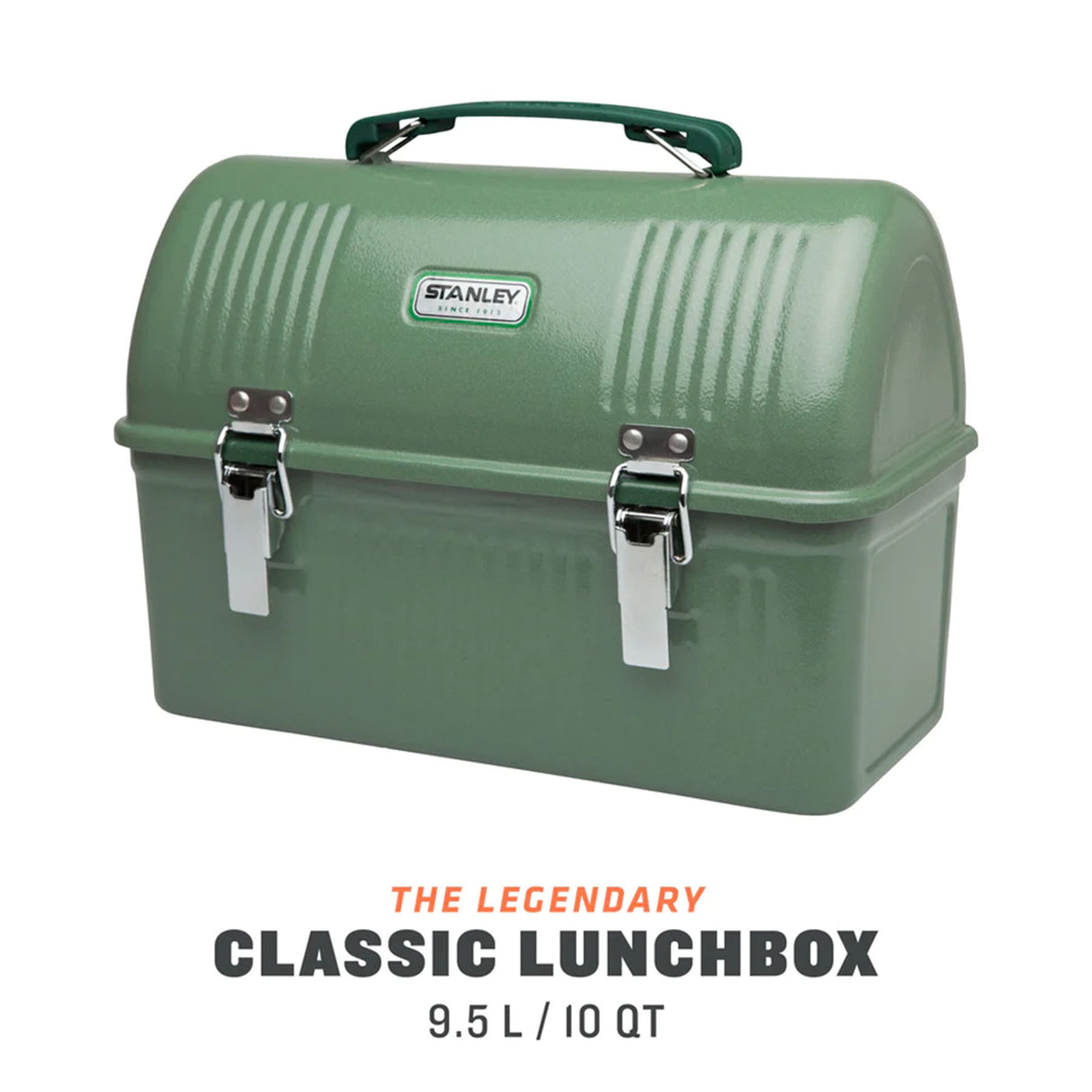 Stanley Legendary Classic Lunch Box 9.5L Hammertone Green #- 53 Degrees North 