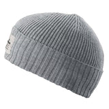 Kathmandu Unisex Badge Beanie Light Grey Marl / One Size-Black / One Size #- 53 Degrees North 