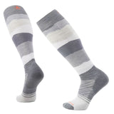 Smartwool Men's Ski Targeted Cushion Pattern Over The Calf Socks Charcoal / Large-Medium Grey / Medium-Medium Grey / Large-Medium Grey / X-Large #- 53 Degrees North 