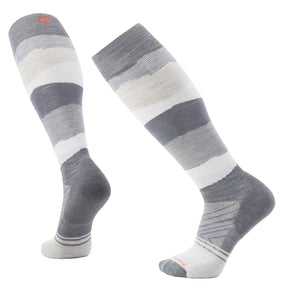 Smartwool Men's Ski Targeted Cushion Pattern Over The Calf Socks Charcoal / Large-Medium Grey / Medium-Medium Grey / Large-Medium Grey / X-Large #- 53 Degrees North 