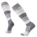 Smartwool Men's Ski Targeted Cushion Pattern Over The Calf Socks Charcoal / Large-Medium Grey / Medium-Medium Grey / Large-Medium Grey / X-Large #- 53 Degrees North 