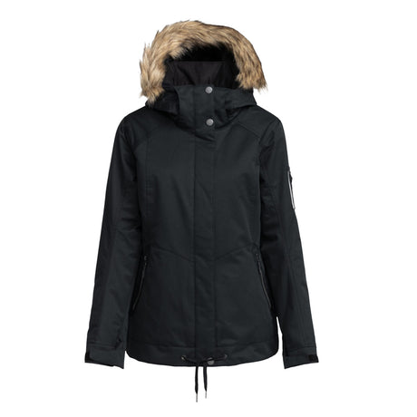 Roxy Women's Meade Ski Jacket True Black / X-Small-True Black / Small-True Black / Medium-True Black / Large-True Black / X-Large #- 53 Degrees North 