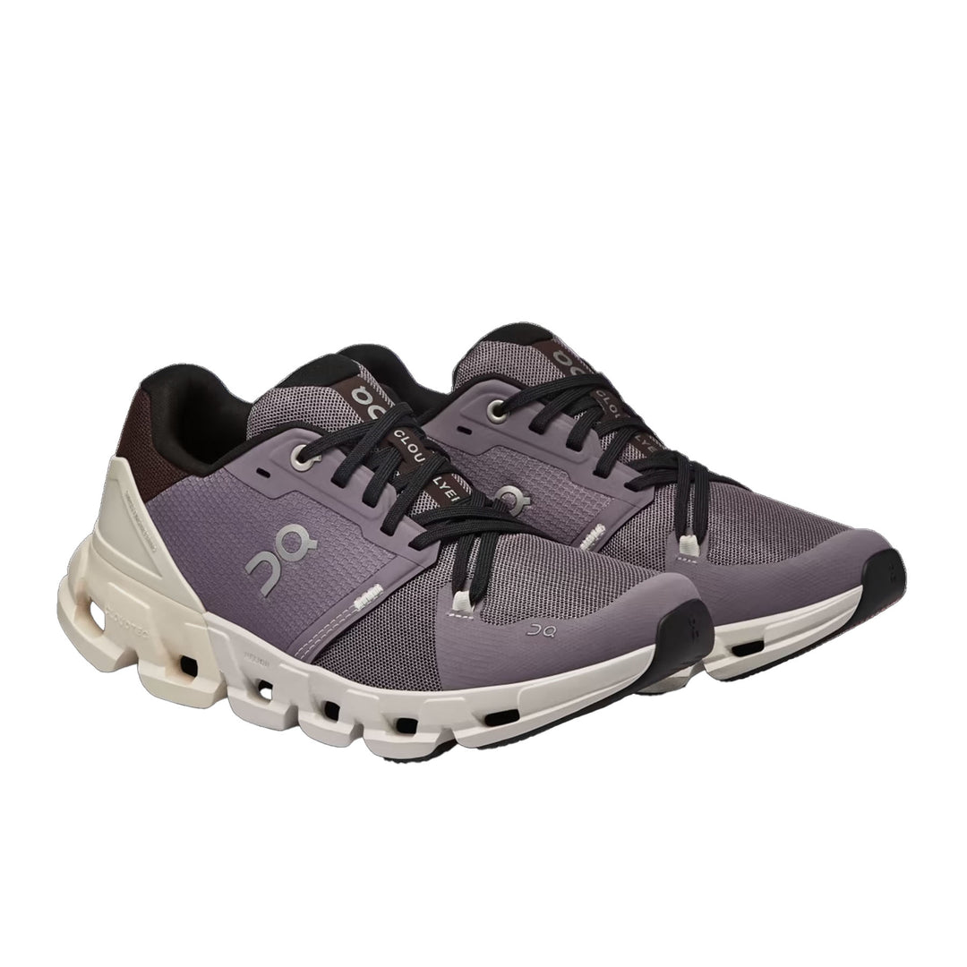 On Running Women's Cloudflyer 4 Road Running Shoes #color_shark-pearl