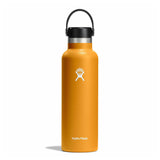 Hydro Flask 21 oz (621 ml) Standard Mouth Bottle Black-Moonshadow-Fossil-Cascade #- 53 Degrees North 