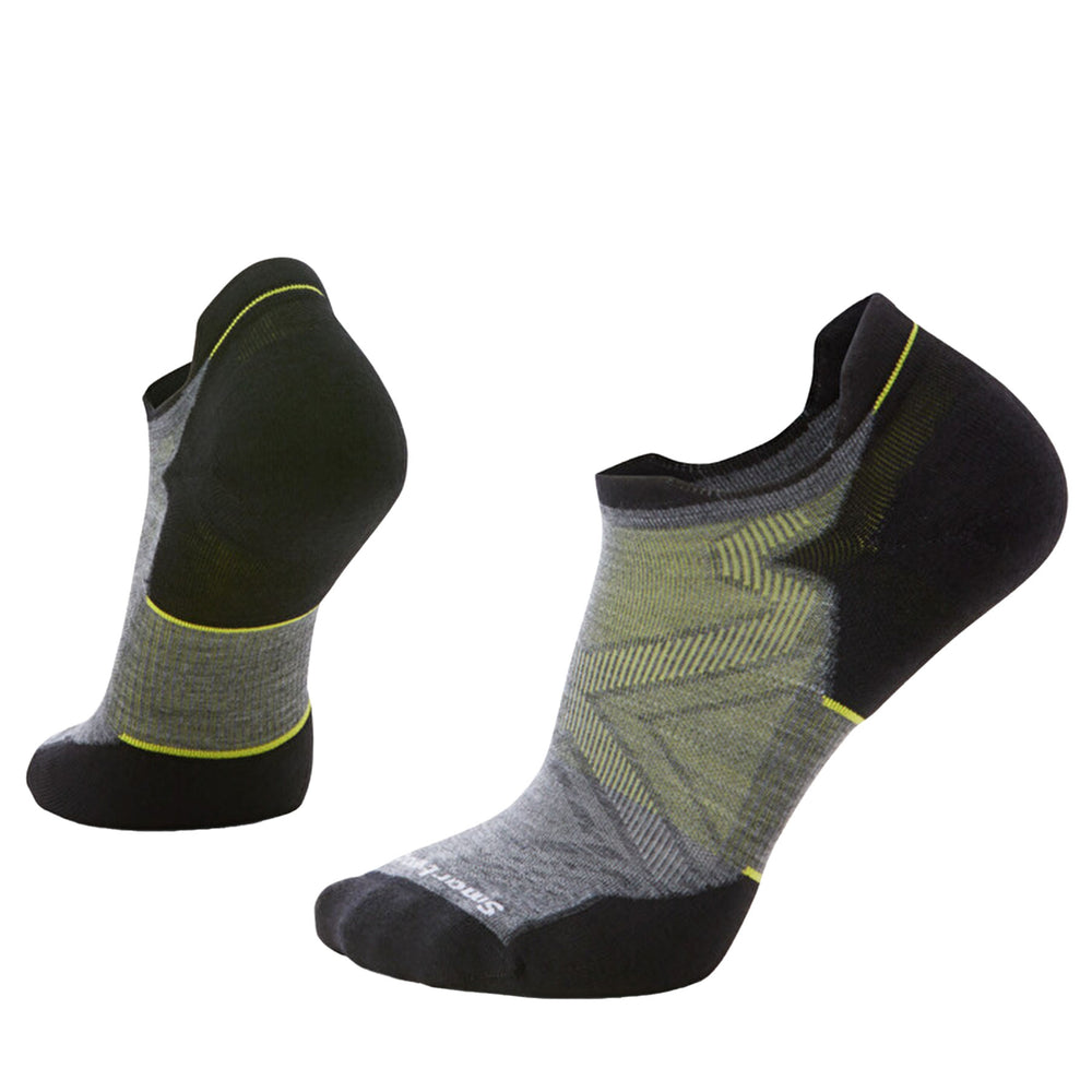 Smartwool Men's Run Targeted Cushion Low Ankle Socks #color_medium-grey