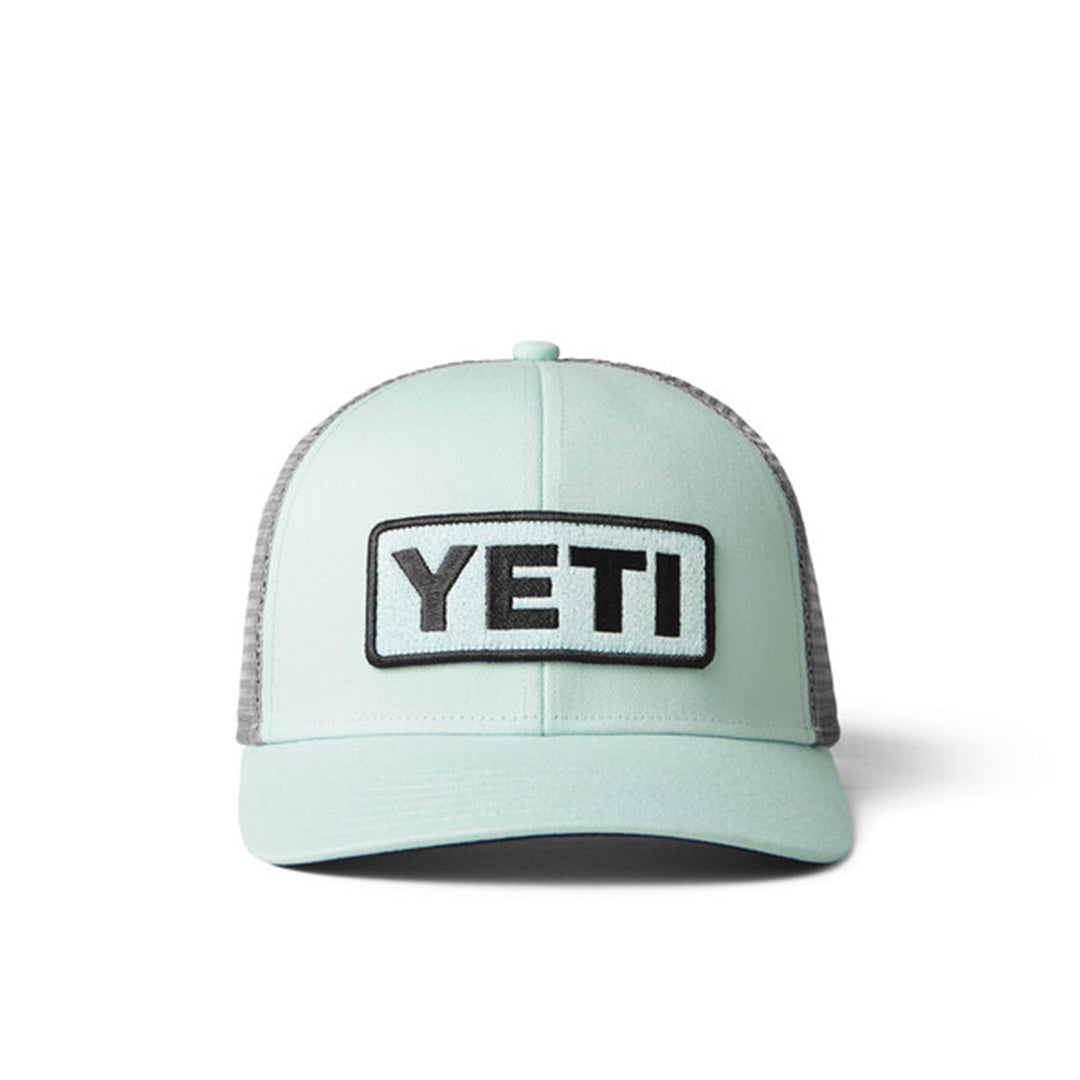 Yeti Logo Badge Trucker Hat #color_Yeti Logo Badge Trucker Hat #color_ice-mint