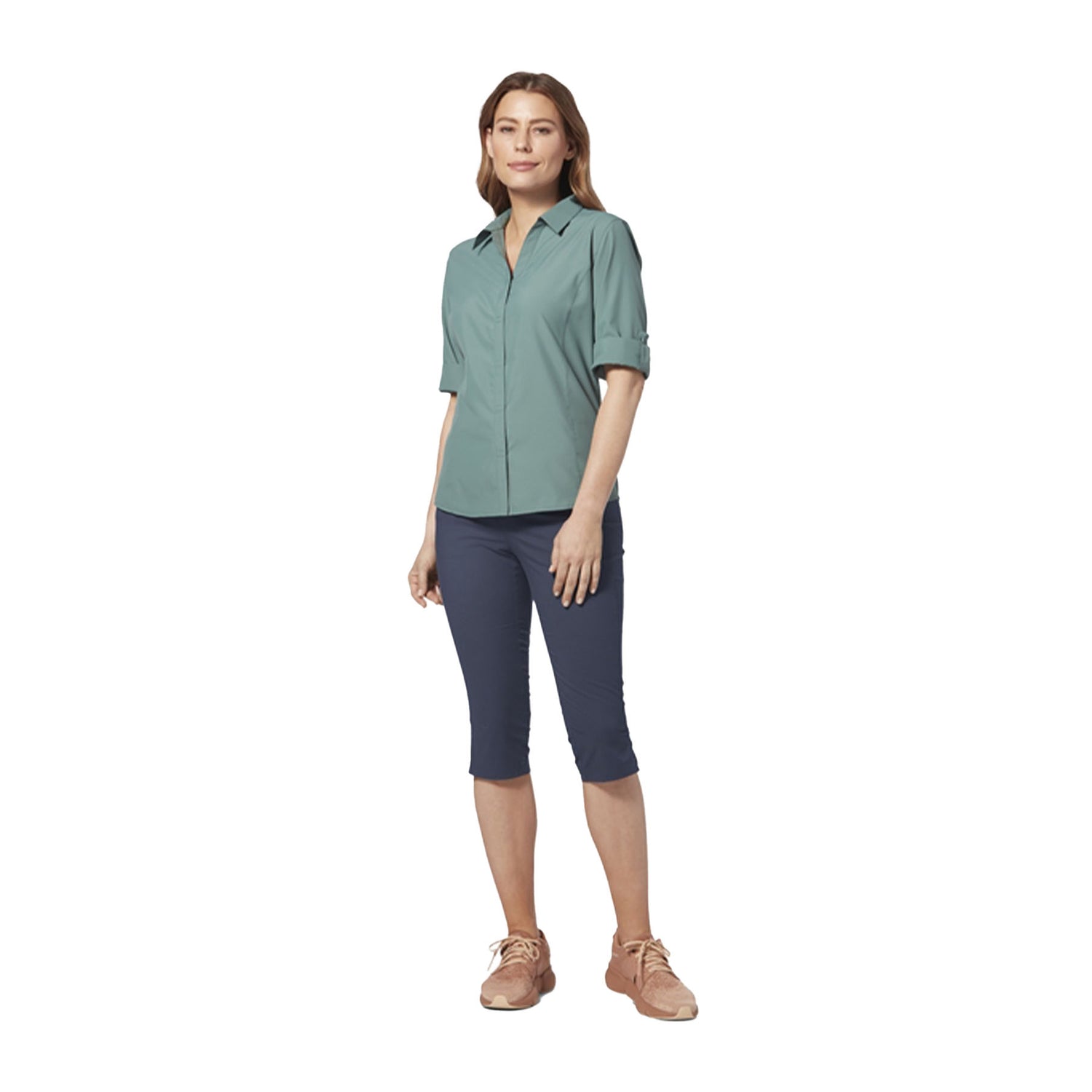Royal Robbins Women's Jammer II Capri Pants Light Khaki / X-Small-Light Khaki / Small-Light Khaki / Medium-Light Khaki / Large-Light Khaki / X-Large #- 53 Degrees North 