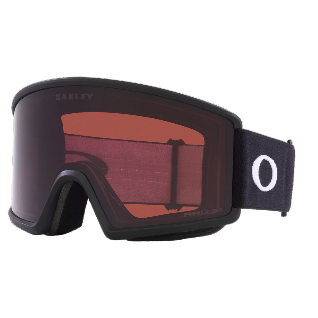 Oakley Target Line L Ski Goggles #color_matte-black-prizm-dark-grey