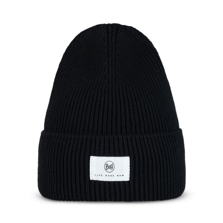 Buff Knitted Drisk Beanie #color_black