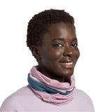 BUFF Merino Move Neckwear Sienna-Denim-Camelia #- 53 Degrees North 