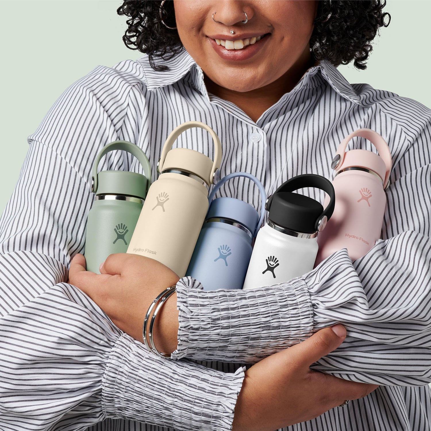 Hydro Flask 200ml Micro Hydro Mini Bottle Trillium-Oat-Agave-Birch #- 53 Degrees North 