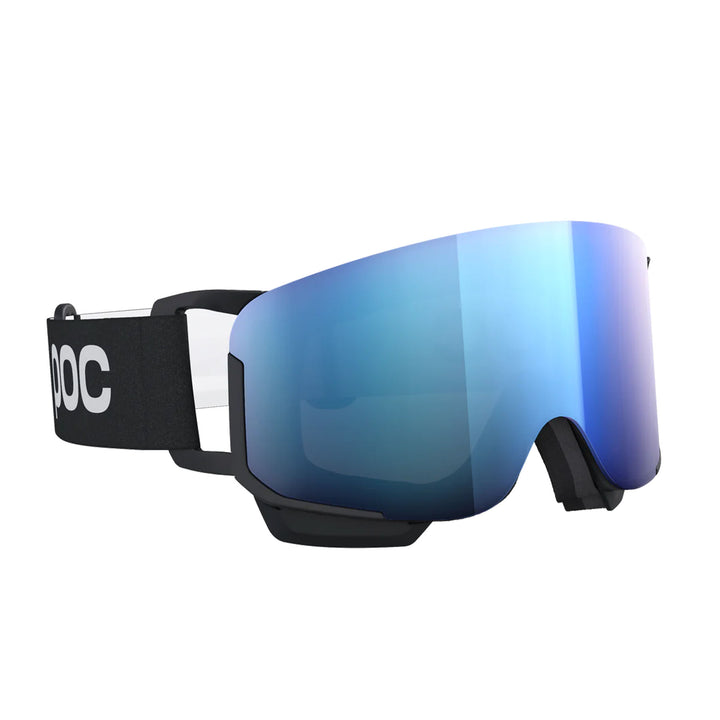 POC Nexal Mid Ski Googles #color_uranium-black-partly-sunny-blue