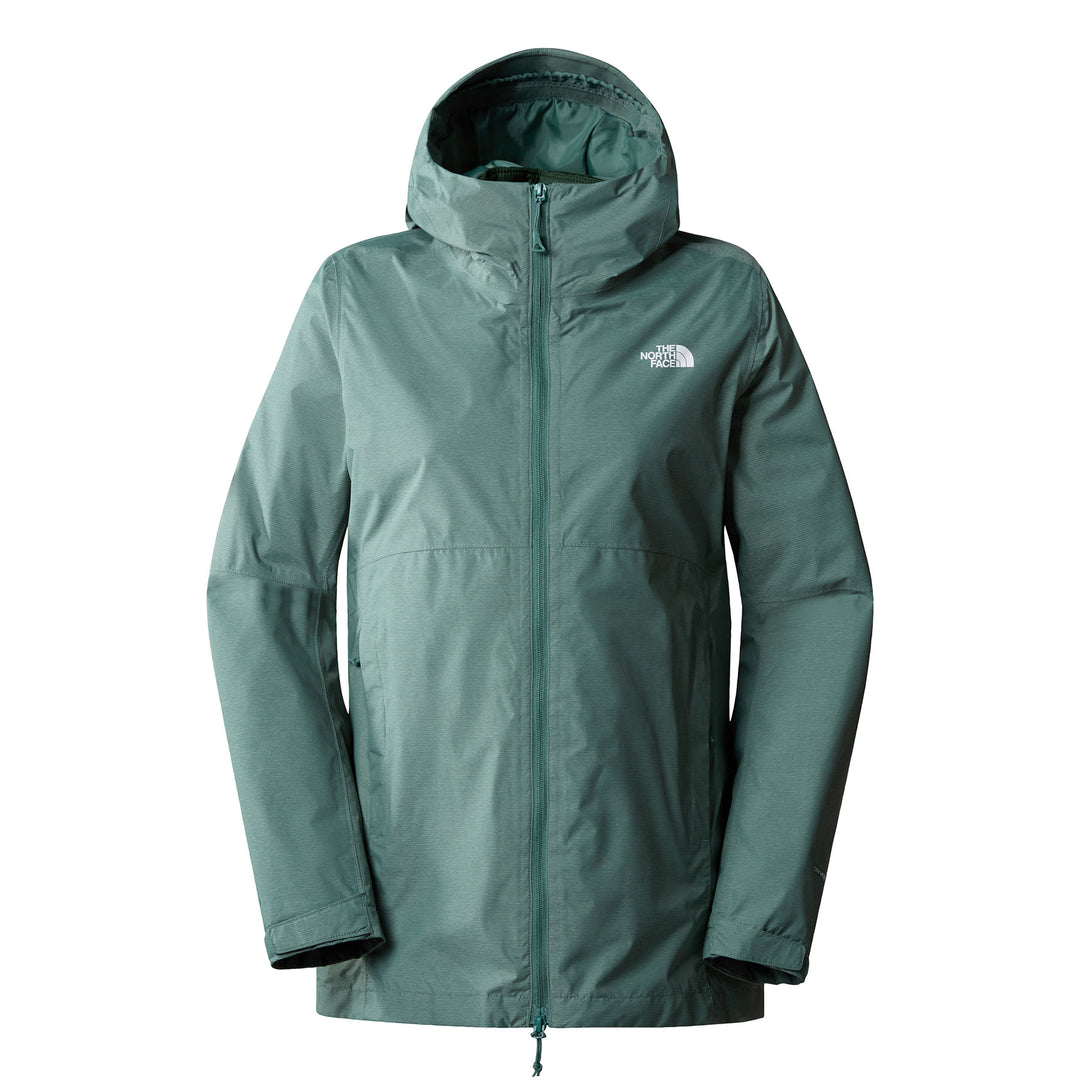 The North Face Women's Hikesteller Triclimate #color_dark-sage-white-heather-pine-needle