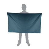 Lifeventure Recycled SoftFibre Trek Towel Blue / Giant-Blue / Large-Blue / Pocket-Blackcurrant / Giant #- 53 Degrees North 