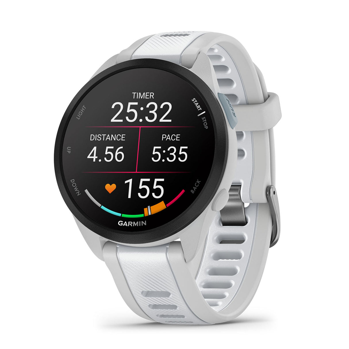 Garmin Forerunner 165 GPS Smartwatch Black & Slate Grey-Mist Grey & Whitestone #- 53 Degrees North 