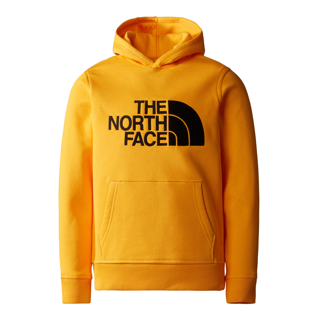 The North Face Boy's Drew Peak Pullover Hoodie #color_summit-gold