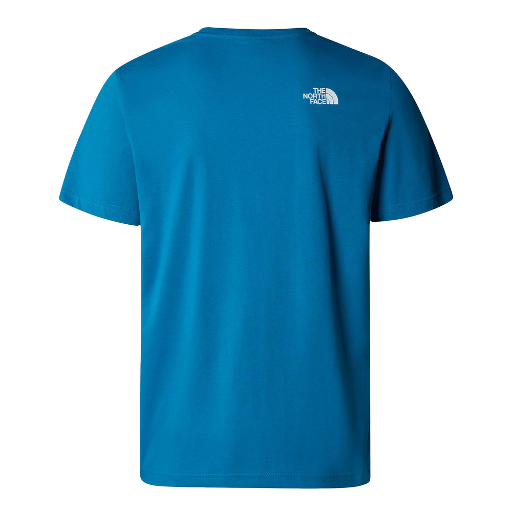 The North Face Men's Short Sleeve Easy Tee #color_adriatic-blue