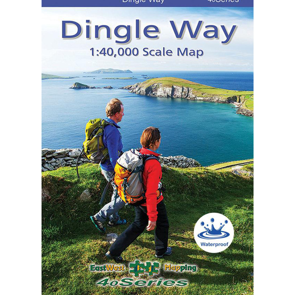 EastWest Mapping Dingle Way Waterproof Map Default Title #- 53 Degrees North 