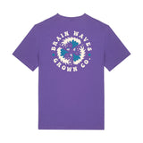 Grown Men's Brain Waves T-Shirt Purple Haze / Small-Purple Haze / Medium-Purple Haze / Large-Purple Haze / X-Large-Yellow / Small #- 53 Degrees North 