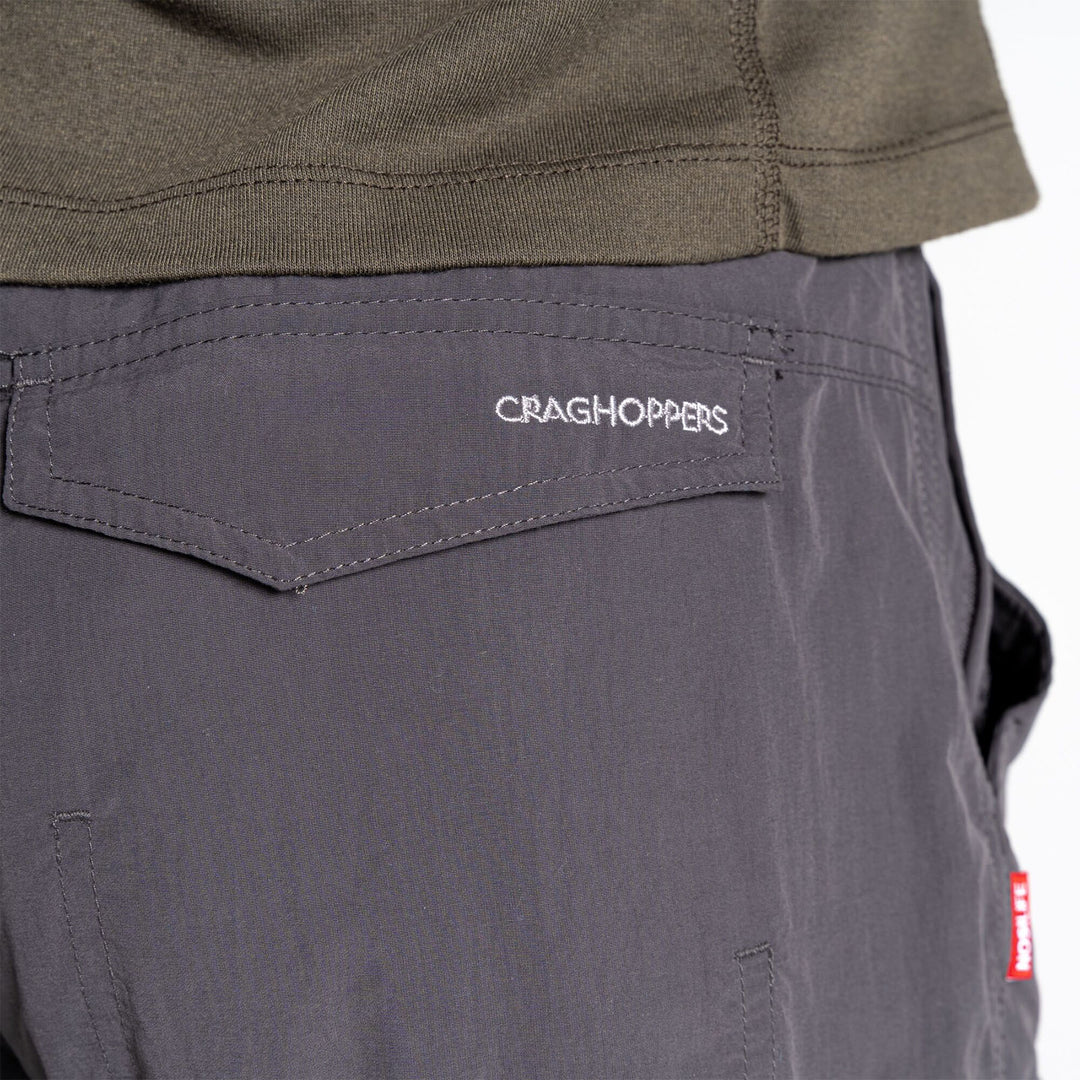 Craghoppers Men's Nosilife Cargo II Trousers #color_black-pepper