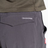 Craghoppers Men's Nosilife Cargo II Trousers Black Pepper / Small-Black Pepper / Medium-Black Pepper / Large-Black Pepper / X-Large-Black Pepper / XX-Large #- 53 Degrees North 