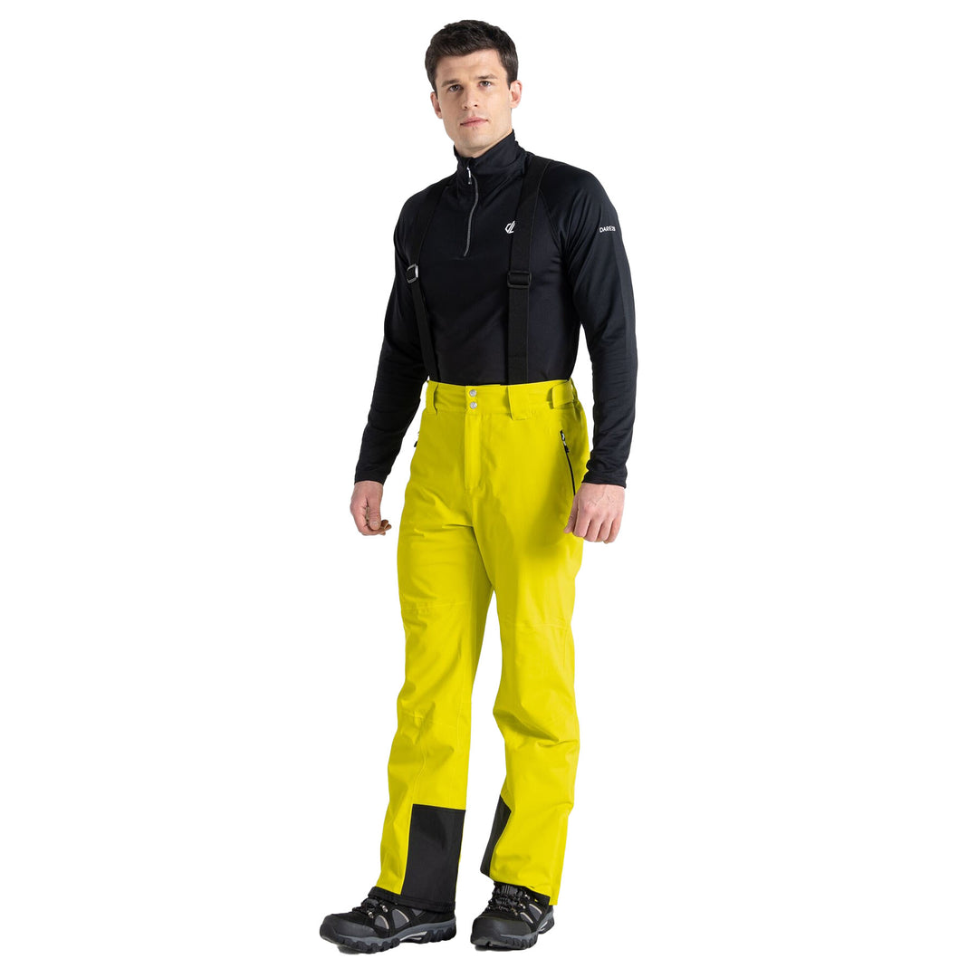 Dare 2b Men's Achieve II Recycled Ski Pants #color_neon-spring