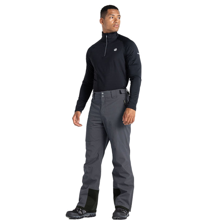 Dare 2b Men's Achieve II Recycled Ski Pants #color_ebony-grey