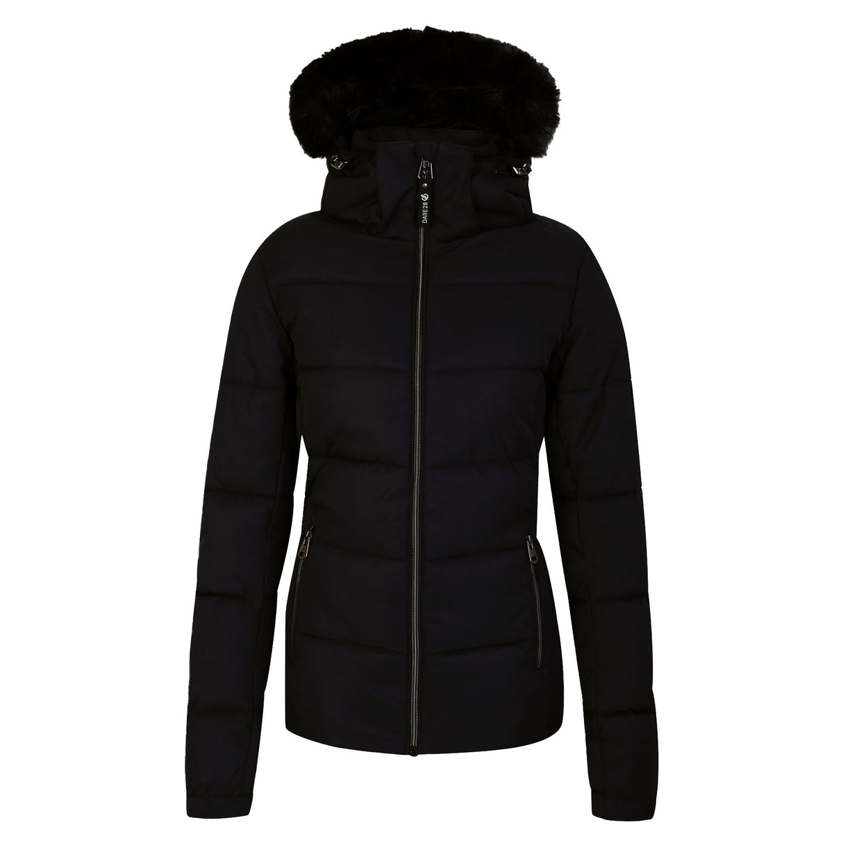 Dare 2b Women's Glamorize IV Ski Jacket Black / X-Small-Black / Small-Black / Medium-Black / Large-Black / X-Large #- 53 Degrees North 