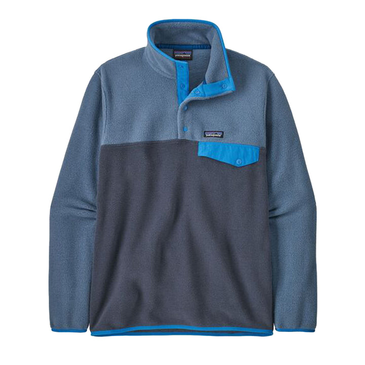 Patagonia Men's Lightweight Synch Snap-T Pullover #color_smolder-blue