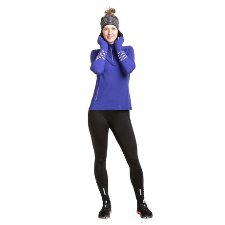 Ronhill Afterhours Thermal Headband Black/Bright White/Reflect / Small/Medium-Black/Bright White/Reflect / Medium/Large #- 53 Degrees North 