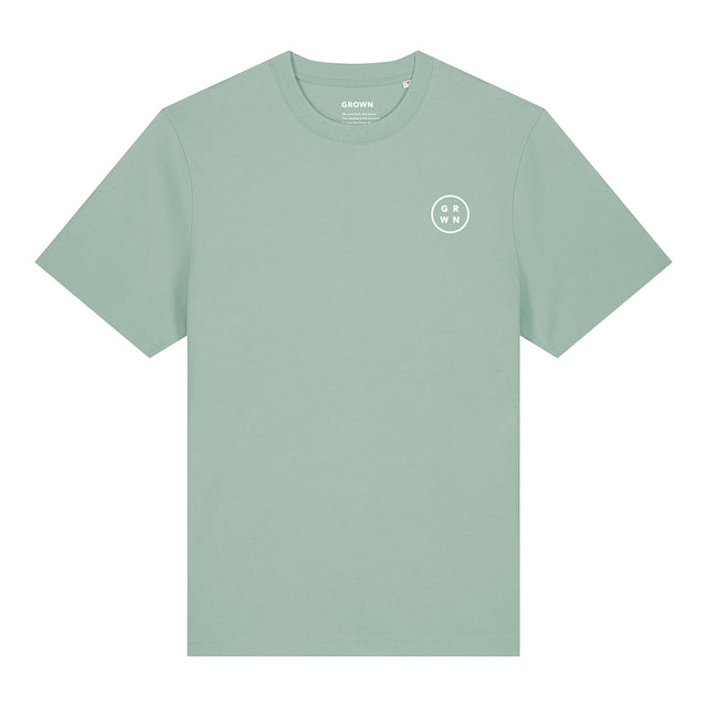 Grown Men's Rolling Slow T-Shirt Aloe / Small-Aloe / Medium-Aloe / Large-Aloe / X-Large-Black / Small #- 53 Degrees North 