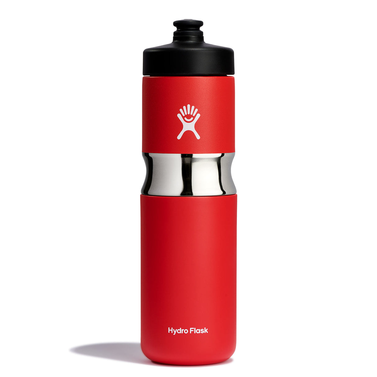 Hydro Flask 20oz (590 ml) Wide Mouth Insulated Sport Bottle Indigo-Black-Goji-Trillium #- 53 Degrees North 